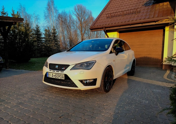 Seat Ibiza cena 34500 przebieg: 155000, rok produkcji 2013 z Białystok małe 172